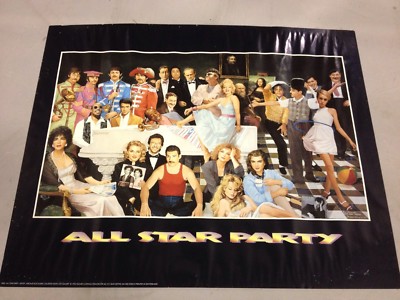 Jaromir Kocowrek 1996 All Star Party Poster Print 16x20 Freddy Mercury Bohemian 