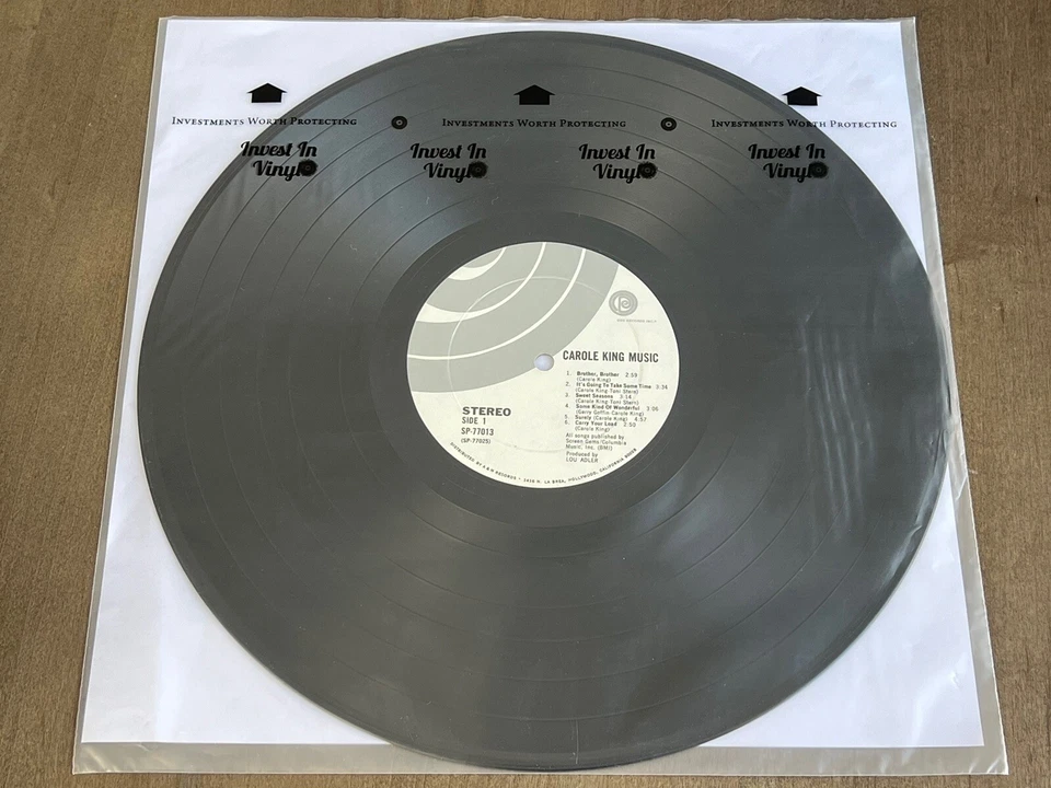 Carole King Music (VG) SP-77013 LP Vinyl Record Album Gatefold Ode Records A&M Foto 4 de 4