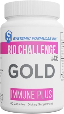 Systemic Formulas Gold Immune Plus - General Immune Support, 60 ...