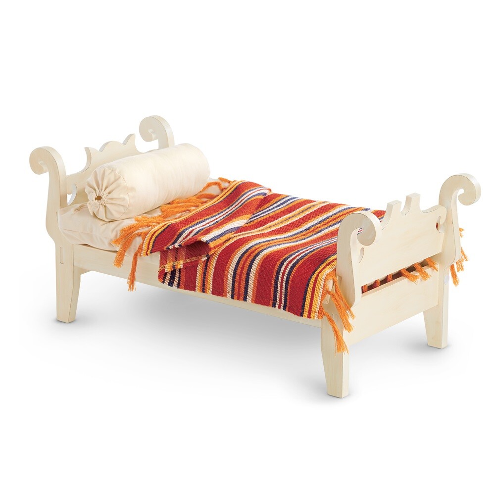 American Girl Doll Josefina's Beforever Bed And Bedding NEW!! White Sleigh  Bed