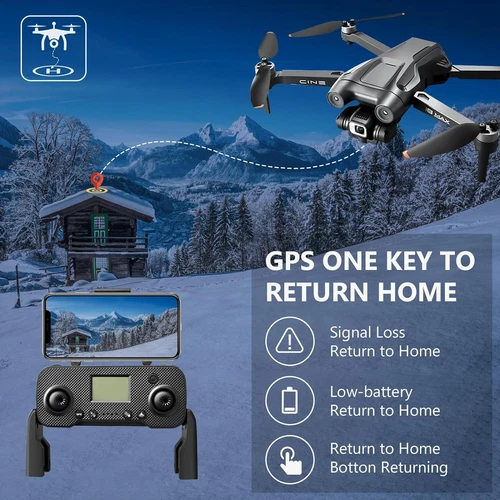 Drohne 4K HD Kamera faltbar Quadcopter GPS Positionierung Luftaufnahmen Drohne - Bild 17 von 21