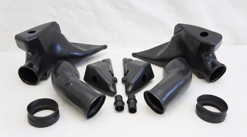 ABS Ram Air Intake Tube Ducts Duct For Honda CBR600RR CBR 600RR 2005-2006 Black Foto 2 de 4