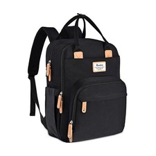 RUVALINO Diaper Bag Backpack, Multifunction Travel Back Pack Maternity Baby C...