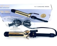 HOT TOOLS Professional 24K Gold Curling, 1-1/2 inch. 430 F, Adjustable Heat