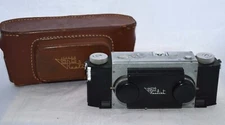 Vintage David White Stereo Realist Rangefinder Camera in Original Leather Case