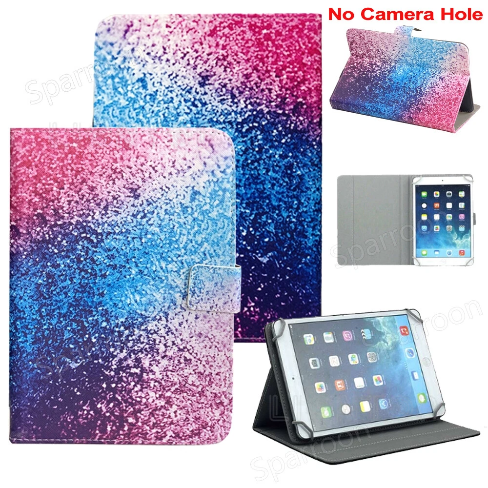 Universal Leather Protective Case Cover Stand For AIWA 10.1" Pro Wifi Tablet