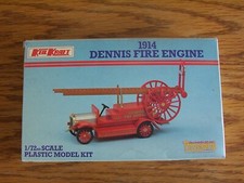 Keil Kraft 1914 Dennis Fire Engine Model Kit in 1:72 Scale.