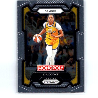 2024 Panini WNBA Monopoly Prizm Basketball Zia Cooke Base #69