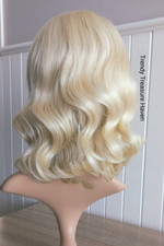 Realistic Blonde Lace Part Wig Marilyn Munroe