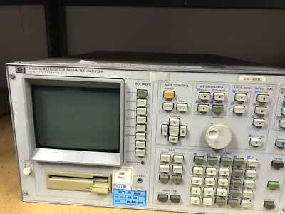 HP 4145B Semiconductor Parameter Analyzer Hewlett Packard ID-AWW-AWW-10-3-1