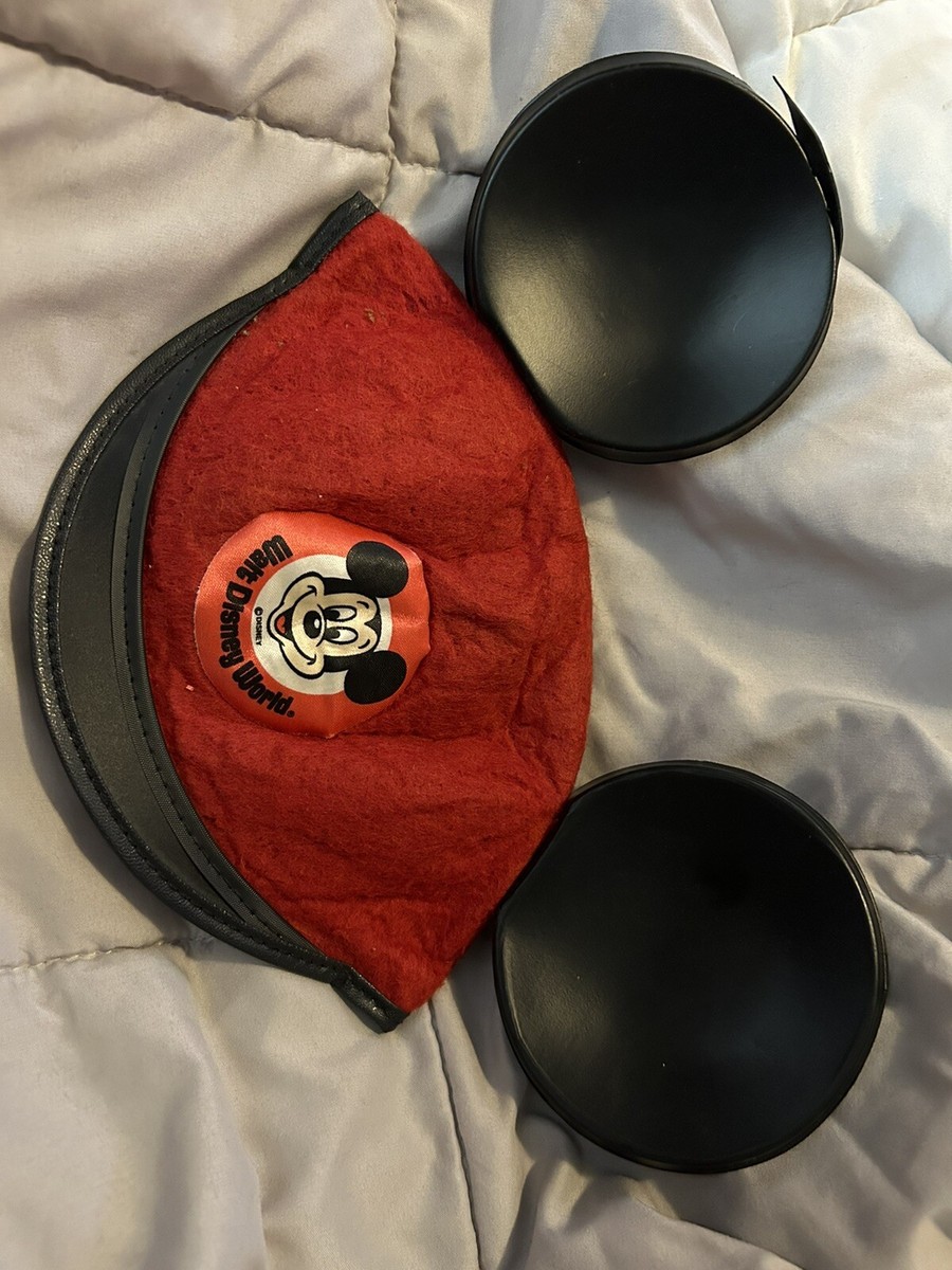 Mouse Club Mickey Mouse Hat Disney World Red Mouse Ears Hat Mickey