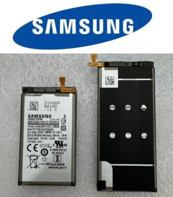 New OEM Samsung Galaxy Z Fold 3 5G EB-BF926ABY & EB-BF927ABY F926U Battery Set
