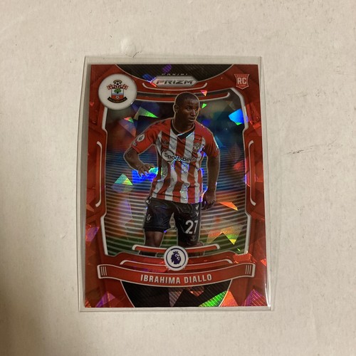 Ibrahima Diallo 2021-22 Panini Prizm Premier League Red Rookie #114 Southampton - Bild 3 von 4