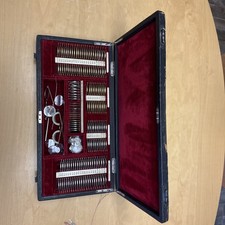 Brillenbestimmungskasten Refraktionskasten Antik 