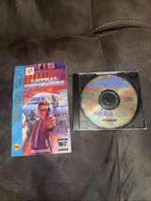 Lethal Enforcer Sega Cd Video Game With Manual ! 