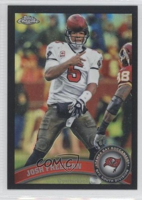 2011 Topps Chrome Black Refractor 98/299 Josh Freeman #177 0f8