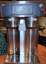 Wilber Curtis Co Twin Airpot Coffee Brewer Commercial Equipment Hot Water Tap 