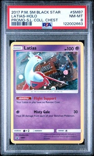 Latias graded PSA 8 for sale on eBay