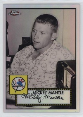 2007 Topps Chrome The Story Refractor 481/500 Mickey Mantle #MMS3 HOF 1bi0