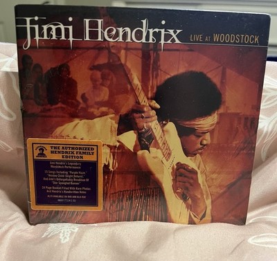 Jimi Hendrix Cd Live At Woodstock Authorized Hendrix Family Edition 2010, NEW 