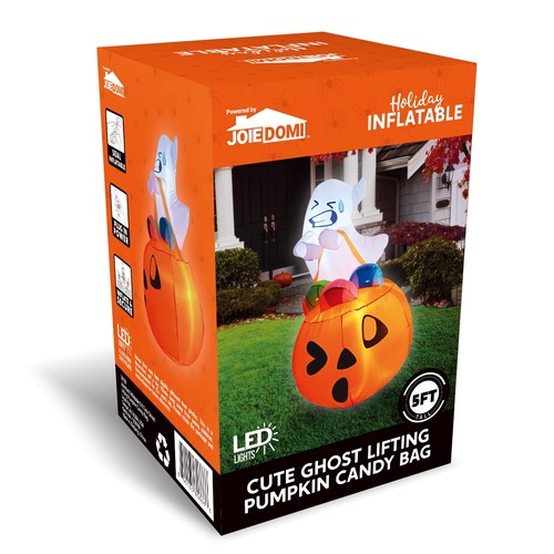 Lindo inflable Joiedomi 5 pies de alto Halloween decoraciones exteriores... - Imagen 9 de 9