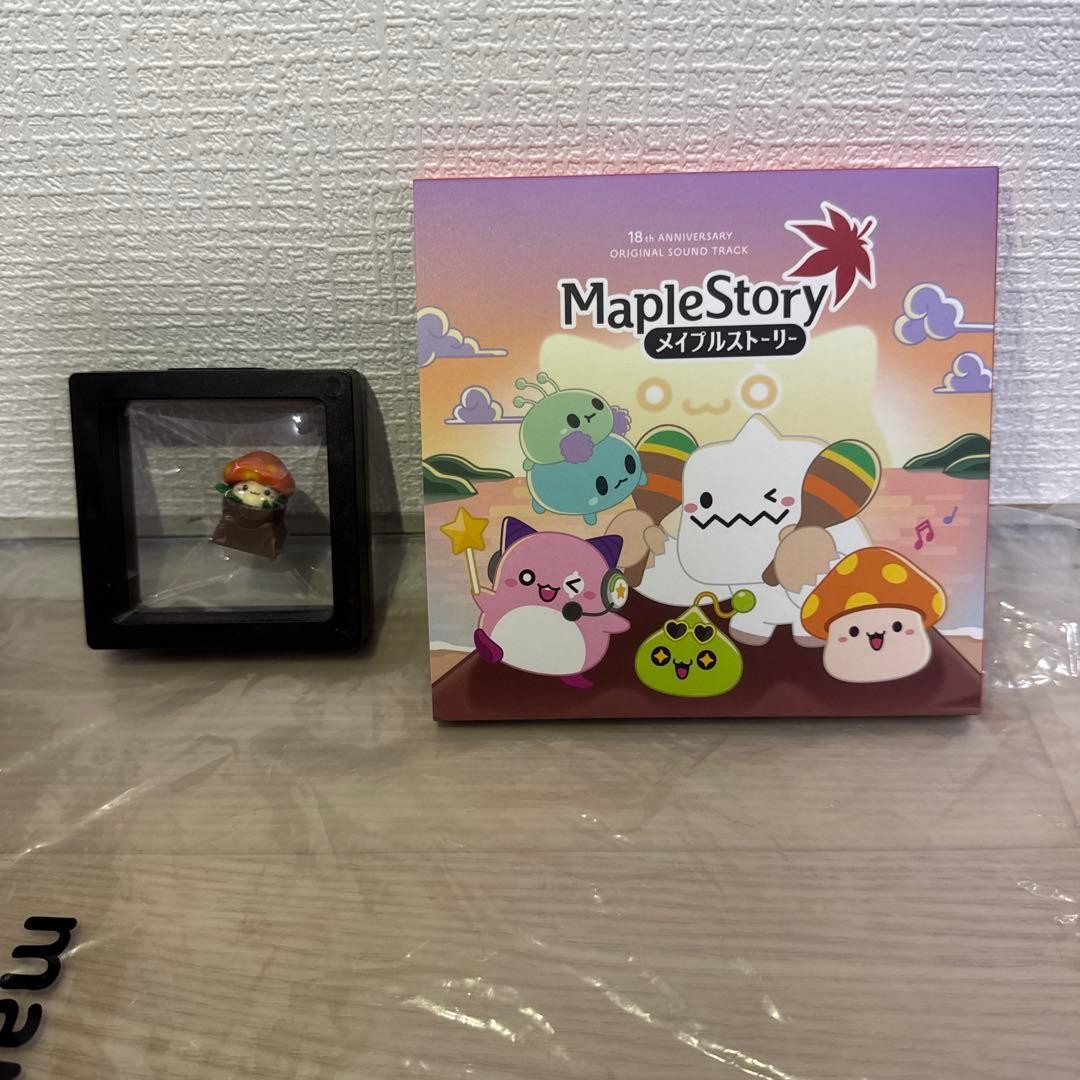 メイプルストーリー　特賞　KiT Album Maple Story 18th Anniversary Soundtrack CD rare not for sale Like