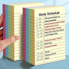 Note Marker - 200 Sheets Sticky Notes for Easy Writing - 4 Color Set