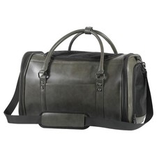 Stylish Leather Pet Carrier for Small Dogs and Cats Up to 15 lbs, Airline App...