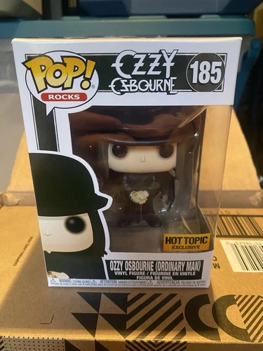 Funko Pop! Rocks: Ozzy Osbourne (Ordinary Man) - Hot Topic Exclusive W Protector