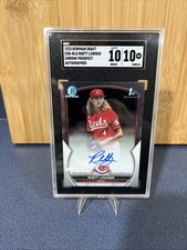 2023 BOWMAN DRAFT 1ST AUTO RHETT LOWDER, SGC 10, #CDA-RLO