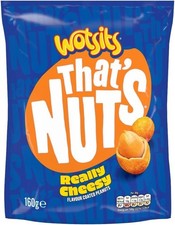That's Nuts Wotsits Really Cheesy Bag 160g x 8 Pack