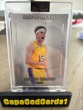 Austin Reaves 3/5 2026 Wild Card Matte Metal Low Serial Lakers Guard