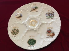 Vintage Passover Seder Plate Made In Israel By Eckstein 9-1/2 Inches ⭐️