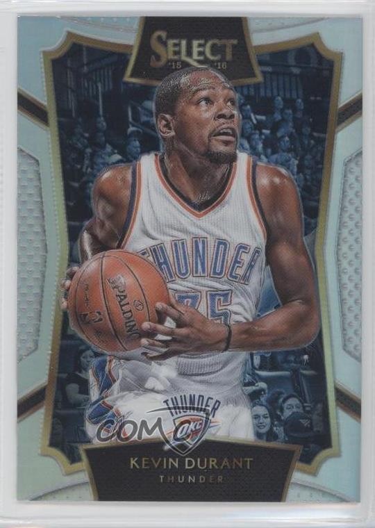 2015-16 Panini Select Concourse Silver Prizm Kevin Durant #66 m9g