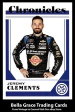 2023 Panini Chronicles Jeremy Clements #17 Jeremy Clements Racing