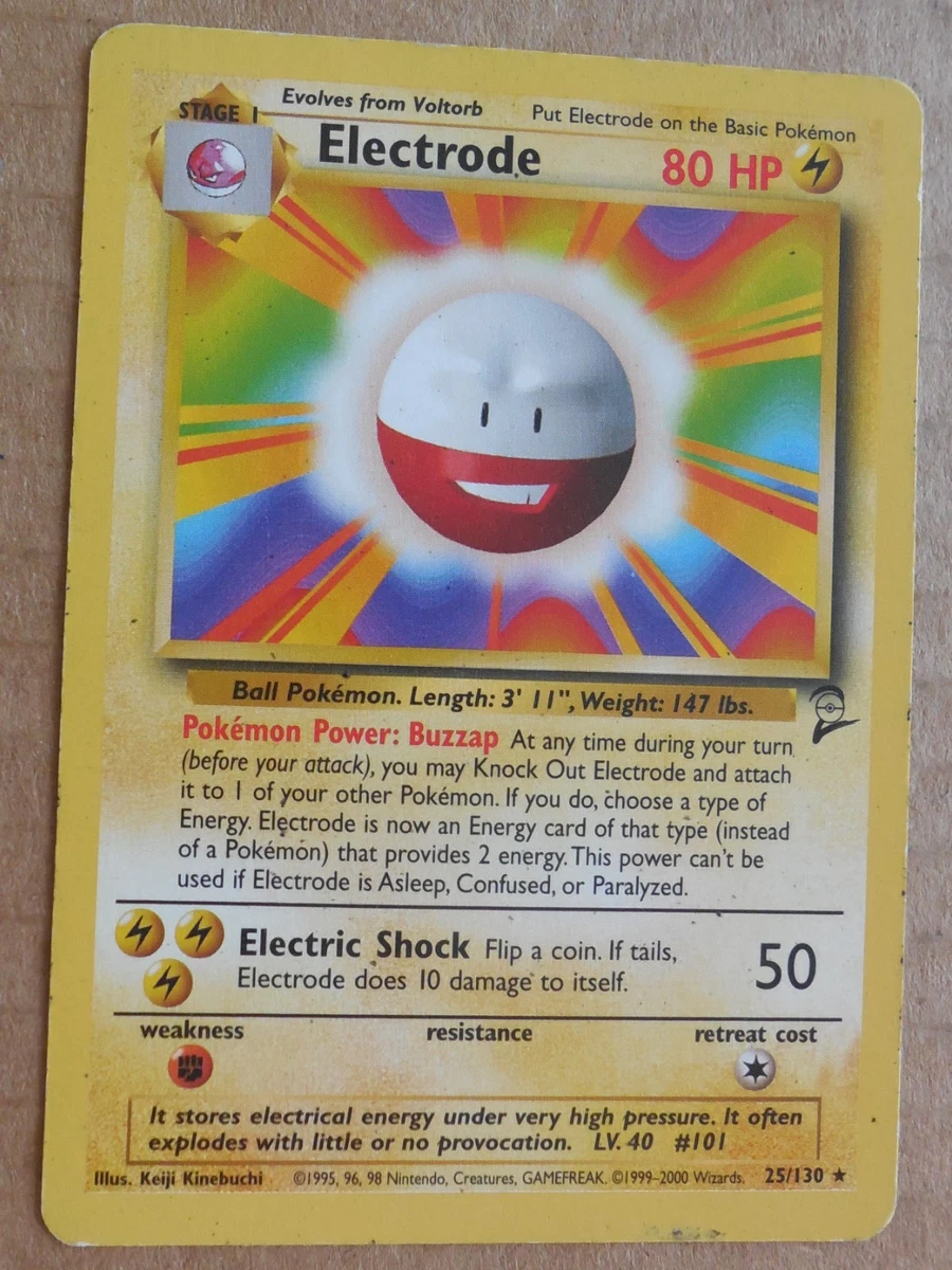 Electrode Pokemon Card for sale | eBay