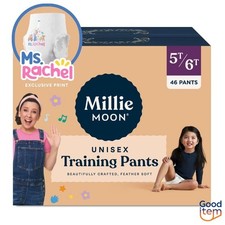 Millie Moon Ms Rachel Disposable Training Pants Size 5T-6T - 46 Count