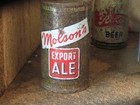 MOLSON EXPORT ALE.   COLORFUL DIFFICULT CANADIAN.  FLAT TOP — photo 1