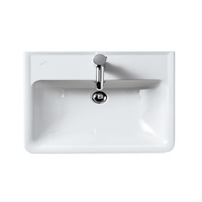 LAUFEN PRO A Waschtisch, 1 Hahnloch, mit Überlauf, 600x480mm, H8189520181041,