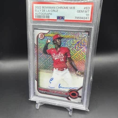 2022 Bowman Chrome MB - Elly De La Cruz Autograph PSA 10