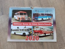 Oldtimer Busse im Osten Deutschlands Kalender 2020 - A4