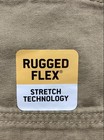 Carhartt Men's Rugged Flex Knit Lined Rigby Dungaree Pants Dark Khaki NWT 48x32 — photo 4