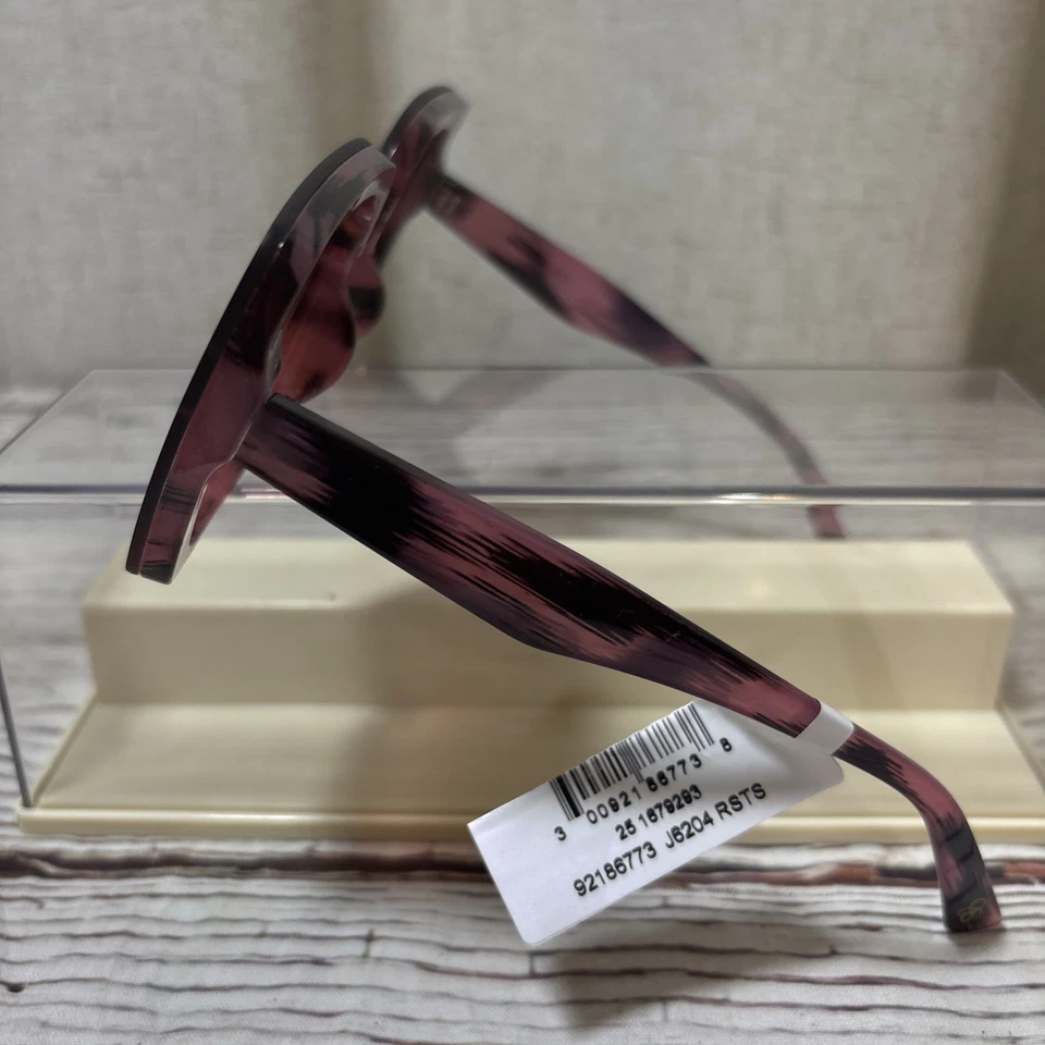 Gafas de sol Jessica Simpson de gran tamaño Roae monturas con caparazón de tortuga J6204 NUEVAS Foto 4 de 4