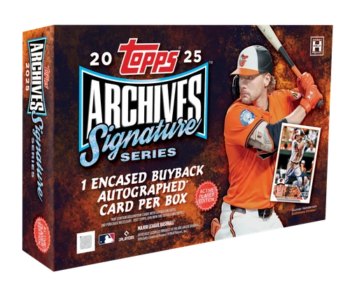 2025 TOPPS ARCHIVES SIGNATURE SERIES HOBBY BOX (1 AUTO) MLB Baseball Brand New