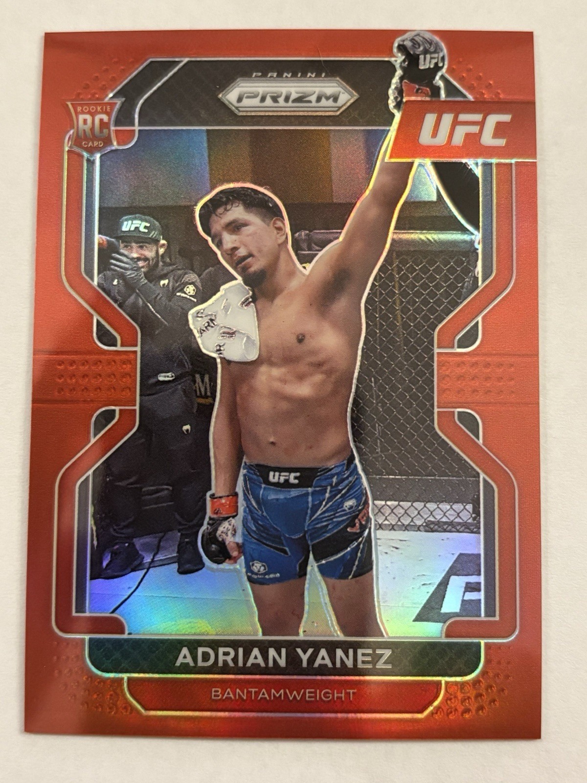 2022 Prizm UFC Adrian Yanez RC Red SP /299