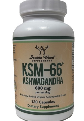 #ad #ad Double Wood Supplements KSM 66 Ashwagandha 600mg 240ct EXP 04 2027 $14.99