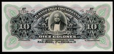 Costa Rica El Banco Anglo Costarricense  12.1.19xx    PS123r  Unc.