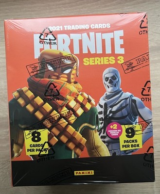 2021 Fortnite series 3 - Mega Box sealed - Italy print - cracked ice