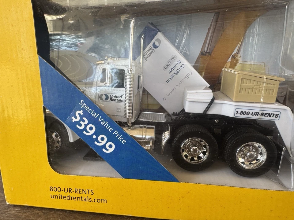 United Rentals Peterbilt Truck & Lowboy Trailer w/ JLG G12-55A Telehandler - Image 2 of 4