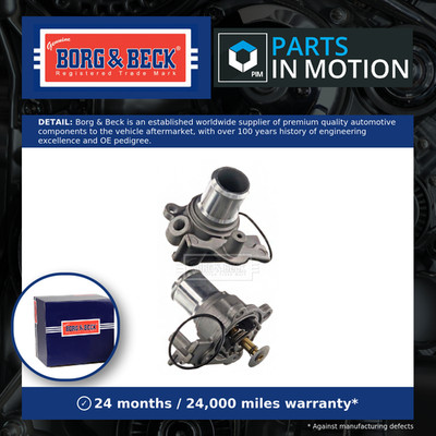 Coolant Thermostat BBT095 Borg & Beck 504110432 504110436 504387382 Quality New